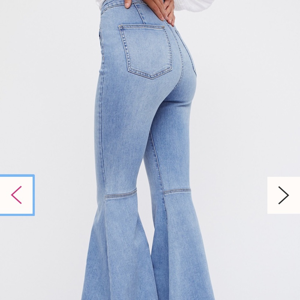 Free people Just Float On Flare Jeans